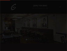 Tablet Screenshot of groundsrestaurant.com